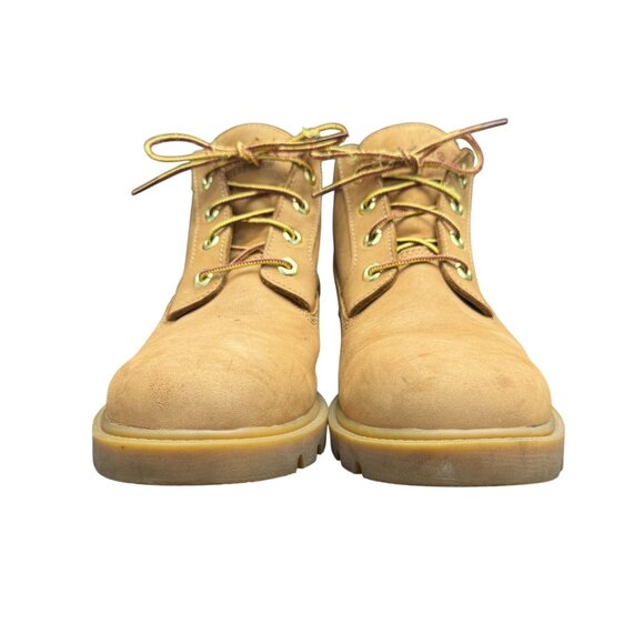 Timberland Men's Classic Waterproof Chukka Boots Wheat Nubuck 22039, Size 9.5 - Picture 4 of 10